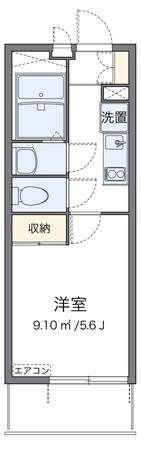 レオパレス川崎港町の物件間取画像